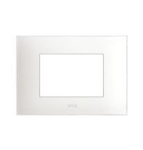 Placca Ave Young 3 Moduli Bianco Totale 44PJ03BT