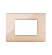 Placca Ave Young 44PJ03SA per Sistema 44 Sabbia 3 Moduli