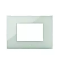 Placca Ave Young Sistema 44 3 Moduli Colore Salvia 44PJ03SAL