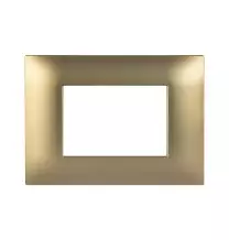 Placca Ave Young 3 Moduli Colore Avana 44PJ03RA