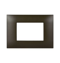 Placca Ave Young 3 Moduli Colore Bronzo 44PJ03BR