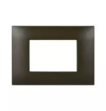 Placca Ave Young 3 Moduli Colore Bronzo 44PJ03BR