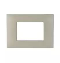 Placca Ave Young 3 Moduli Tortora Opaca 44PJ03TO