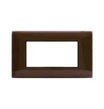 Placca Ave Young 4 Moduli Colore Avana 44PJ04AVN