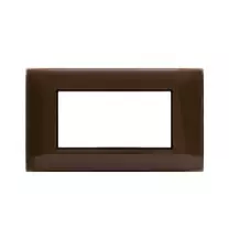 Placca Ave Young 4 Moduli Colore Avana 44PJ04AVN