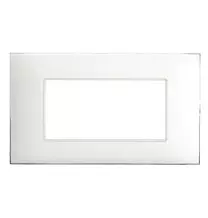Placca Ave Young 4 Moduli Bianco 44PJ04B
