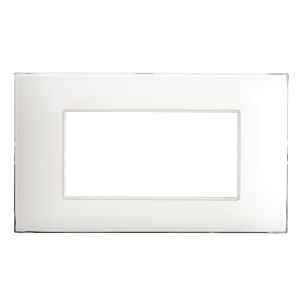 Placca Ave Young 4 Moduli Bianco 44PJ04B