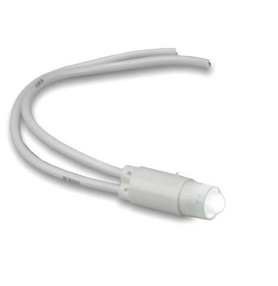 Lampada spia per frutti Pixia colore Bianco 230 V Master 14AC082