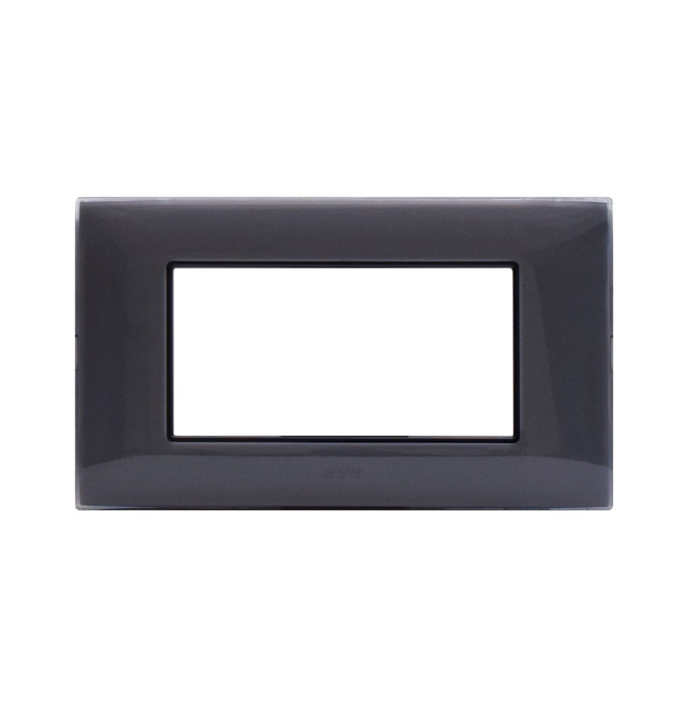 Placca Ave Young 4 Moduli Colore Cenere 44PJ04CNR