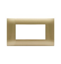Placca Ave Young 4 Moduli Colore Oro 44PJ04GOLD | MisterElettro