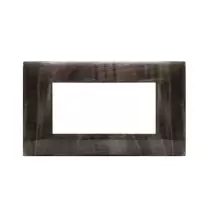 Placca Ave Young Sistema 44 4 Moduli Colore Onice 3D 44PJ04ONC3D