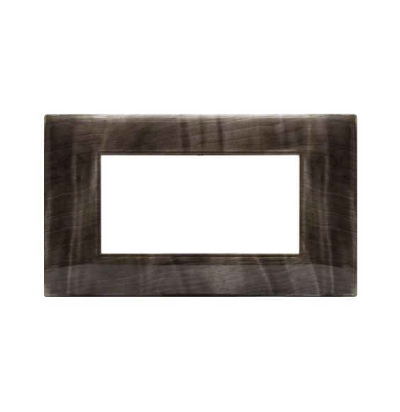 Placca Ave Young Sistema 44 4 Moduli Colore Onice 3D 44PJ04ONC3D