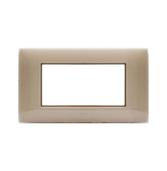 Placca Ave Young 4 Moduli Colore Sabbia 44PJ04SA