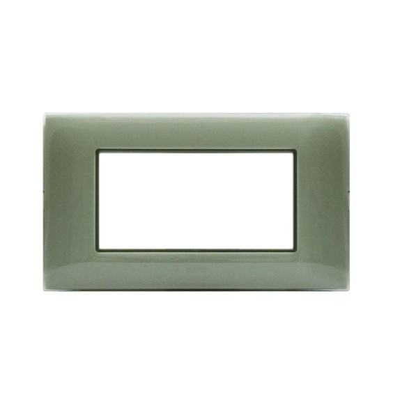 Placca Ave Young Sistema 44 4 Moduli Colore Salvia 44PJ04SAL