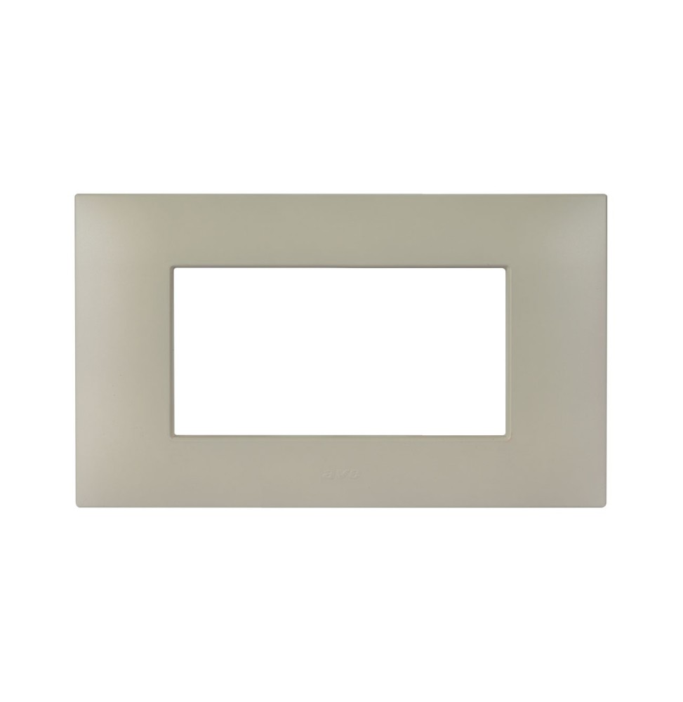 Placca Ave Young Sistema 44 4 Moduli Tortora 44PJ04TO