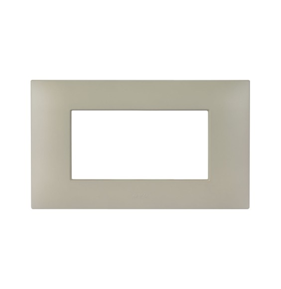 Placca Ave Young Sistema 44 4 Moduli Tortora 44PJ04TO