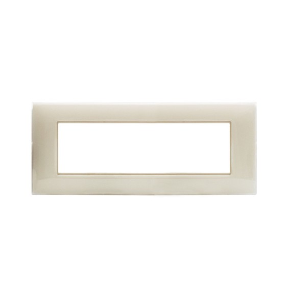 Placca Ave Young 7 Moduli Colore Avorio 44PJ07AVR