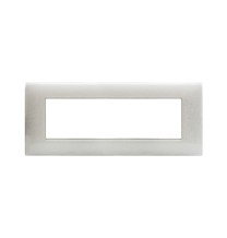Placca Ave Young 44PJ07B3D Colore Bianco 3D 7 Moduli
