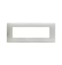 Placca Ave Young 44PJ07B3D Colore Bianco 3D 7 Moduli