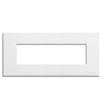 Placca 7 posti Snow White effetto satinato serie Pixia Master 14PX107