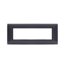 Placca Ave Young 7 Moduli Colore Cenere 44PJ07CNR