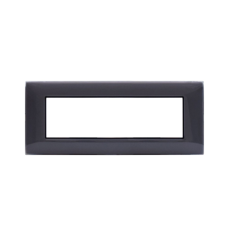 Placca Ave Young 7 Moduli Colore Cenere 44PJ07CNR