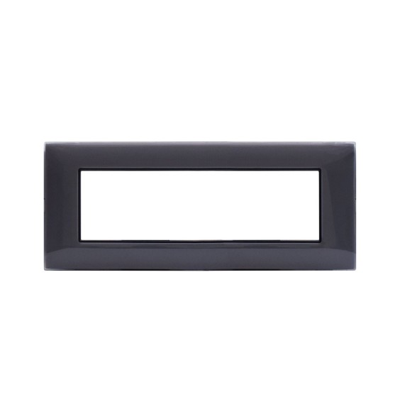 Placca Ave Young 7 Moduli Colore Cenere 44PJ07CNR