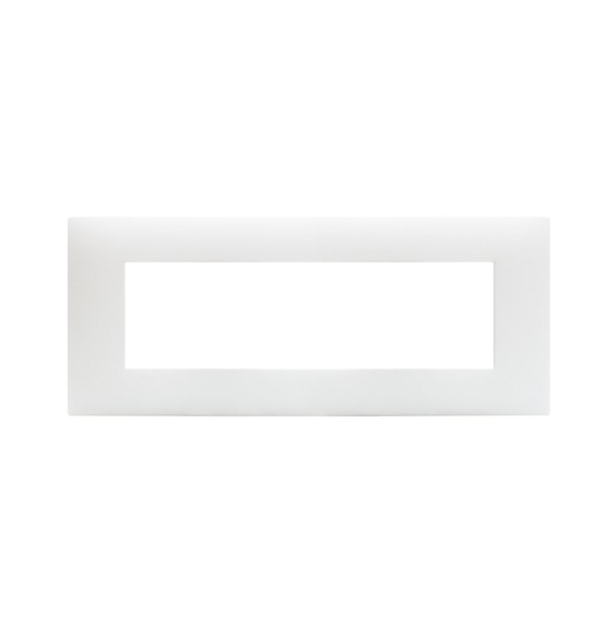 Placca Ave Young 7 Moduli Colore Gesso 44PJ07GSO