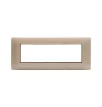 Placca Ave Young 7 Moduli Colore Sabbia 44PJ07SA