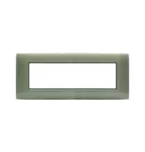 Placca Ave Young 7 Moduli Colore Salvia Sistema 44 44PJ07SAL