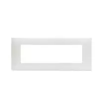 Placca Ave Young 7 Moduli Bianco Totale Sistema 44 44PJ07BT