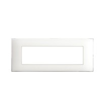 Placca Ave Young 7 Moduli Bianco Opaco 44PJ07BO