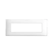 Placca Ave Young 7 Moduli Bianco Opaco 44PJ07BO