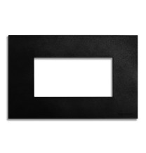 Placca 4 posti Blackboard effetto satinato serie Pixia Master 14PX204