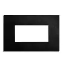 Placca 4 posti Blackboard effetto satinato serie Pixia Master 14PX204