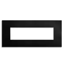 Placca 7 posti Blackboard effetto satinato serie Pixia Master 14PX207