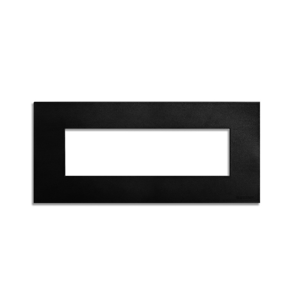 Placca 7 posti Blackboard effetto satinato serie Pixia Master 14PX207