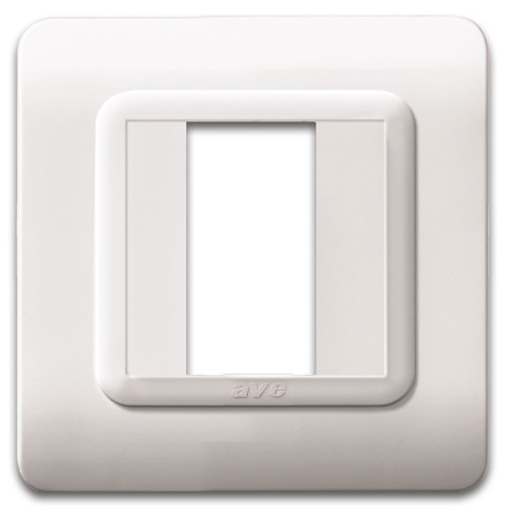 Placca 1 Modulo per Scatola Tonda Ave 44P31B | MisterElettro