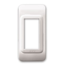 Placca Bianca per profilati per Supporto 44A01 Ave 44PF1B