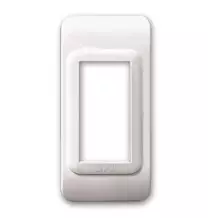 Placca Bianca per profilati per Supporto 44A01 Ave 44PF1B