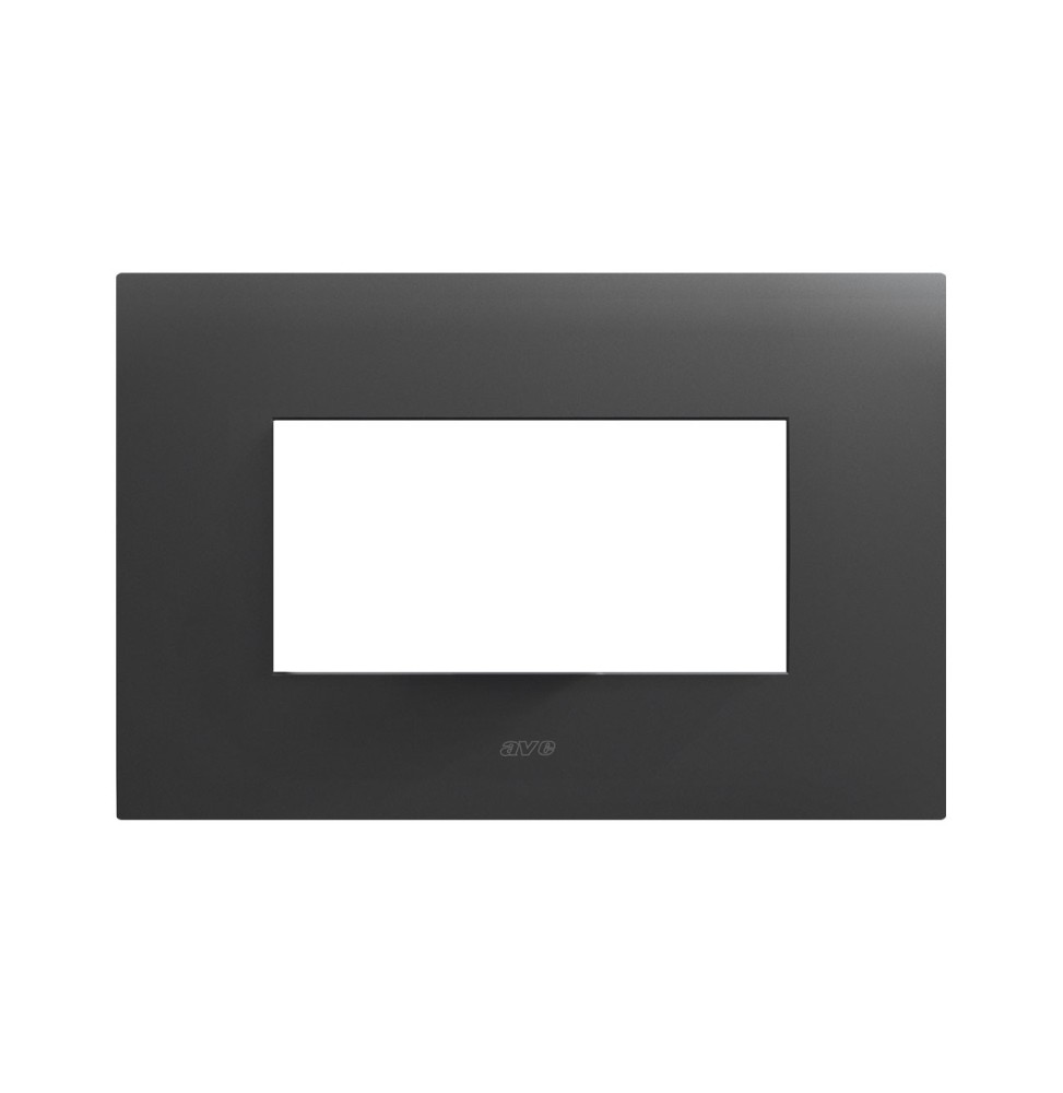 Placca in metallo Grigio Tekla Smart44 4 moduli AVE 44PSM4GTK