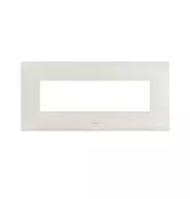 Placca in metallo color Avorio Smart44 7 moduli AVE 44PSM7AVR
