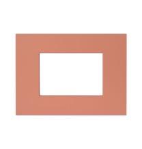 Placca Terracotta in tecnopolimero Smart44 3 moduli AVE 44PSME3TCO