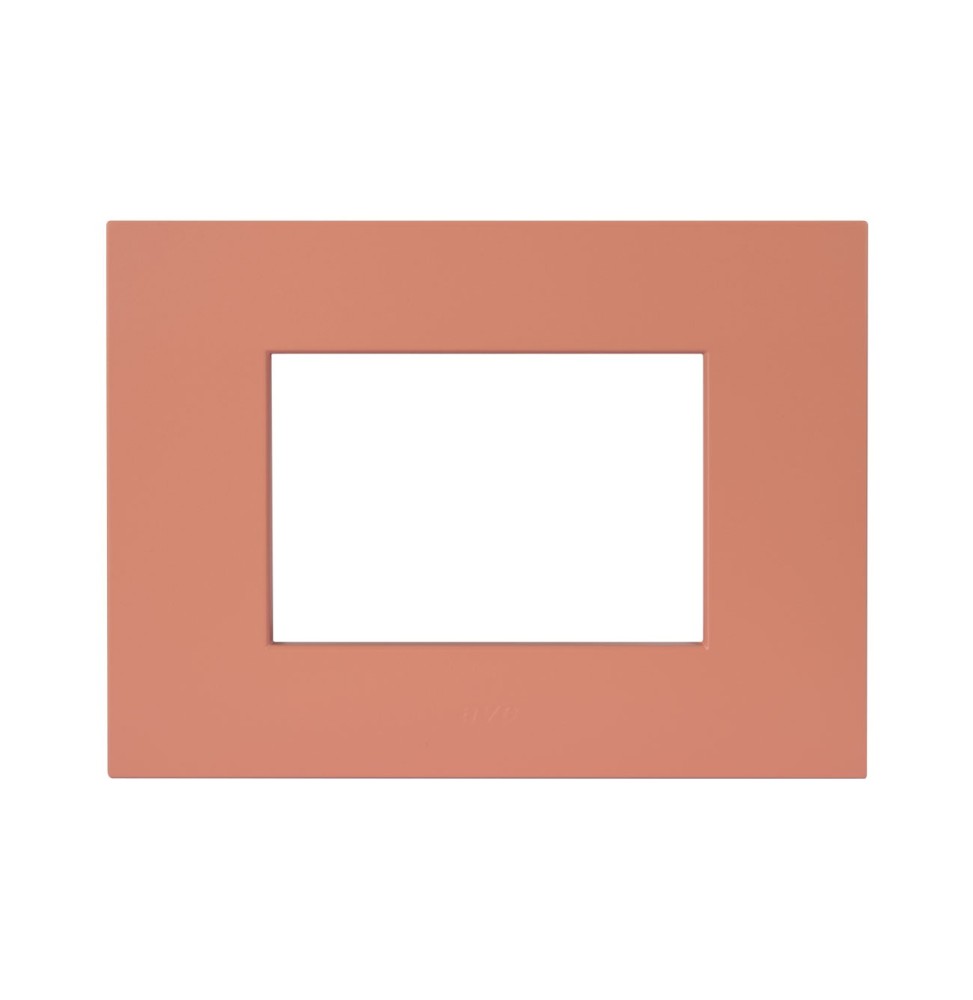 Placca Terracotta in tecnopolimero Smart44 3 moduli AVE 44PSME3TCO