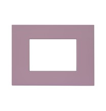 Placca Viola Opaco in tecnopolimero Smart44 3 moduli AVE 44PSME3VIO