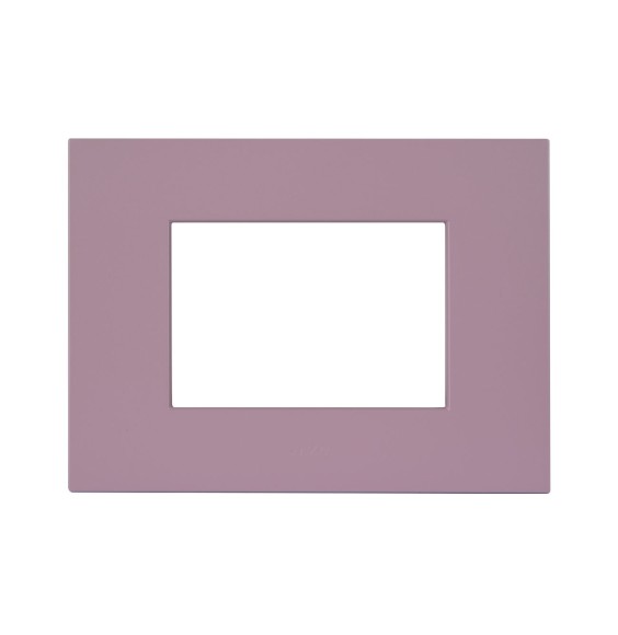 Placca Viola Opaco in tecnopolimero Smart44 3 moduli AVE 44PSME3VIO