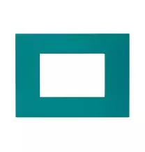 Placca Ottanio in tecnopolimero Smart44 3 moduli AVE 44PSME3OTN