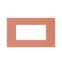 Placca Terracotta in tecnopolimero Smart44 4 moduli AVE 44PSME4TCO
