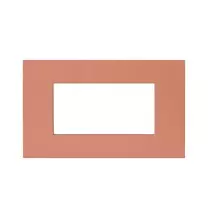 Placca Terracotta in tecnopolimero Smart44 4 moduli AVE 44PSME4TCO