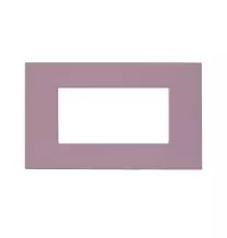 Placca Viola opaco in tecnopolimero Smart44 4 moduli AVE 44PSME4VIO